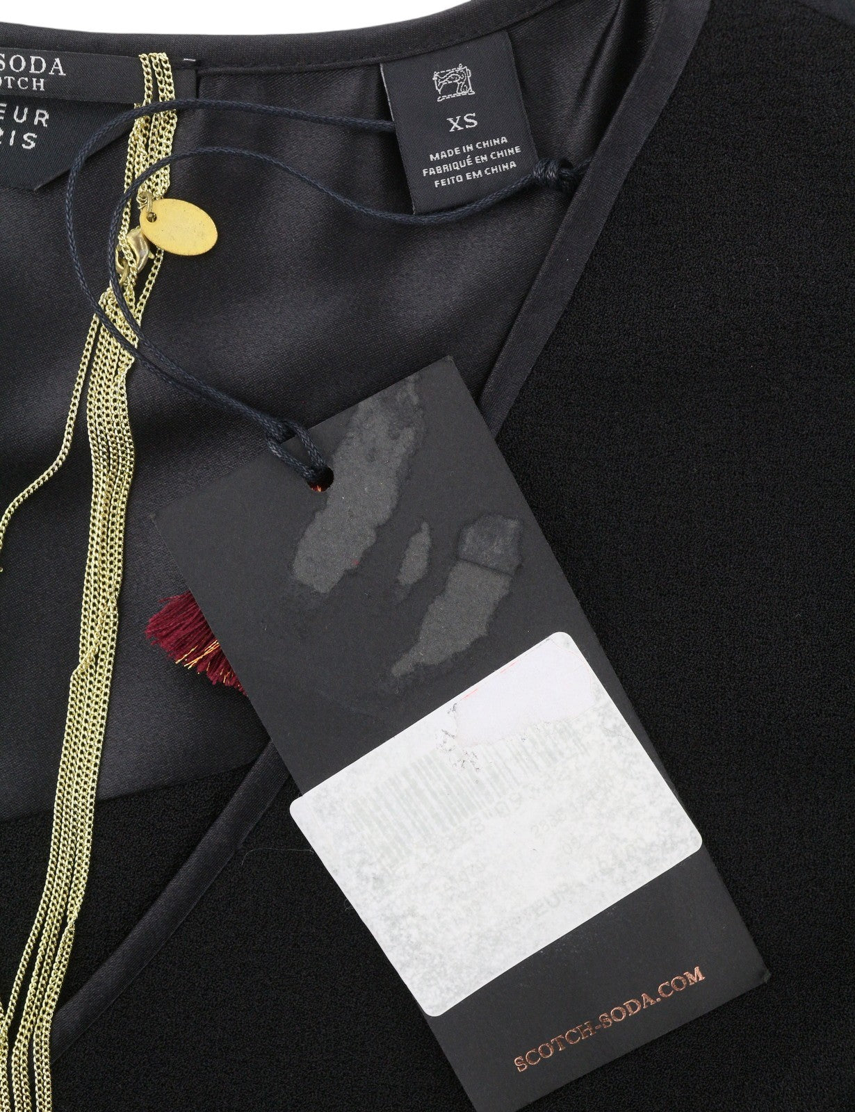 Black Polyester Dress