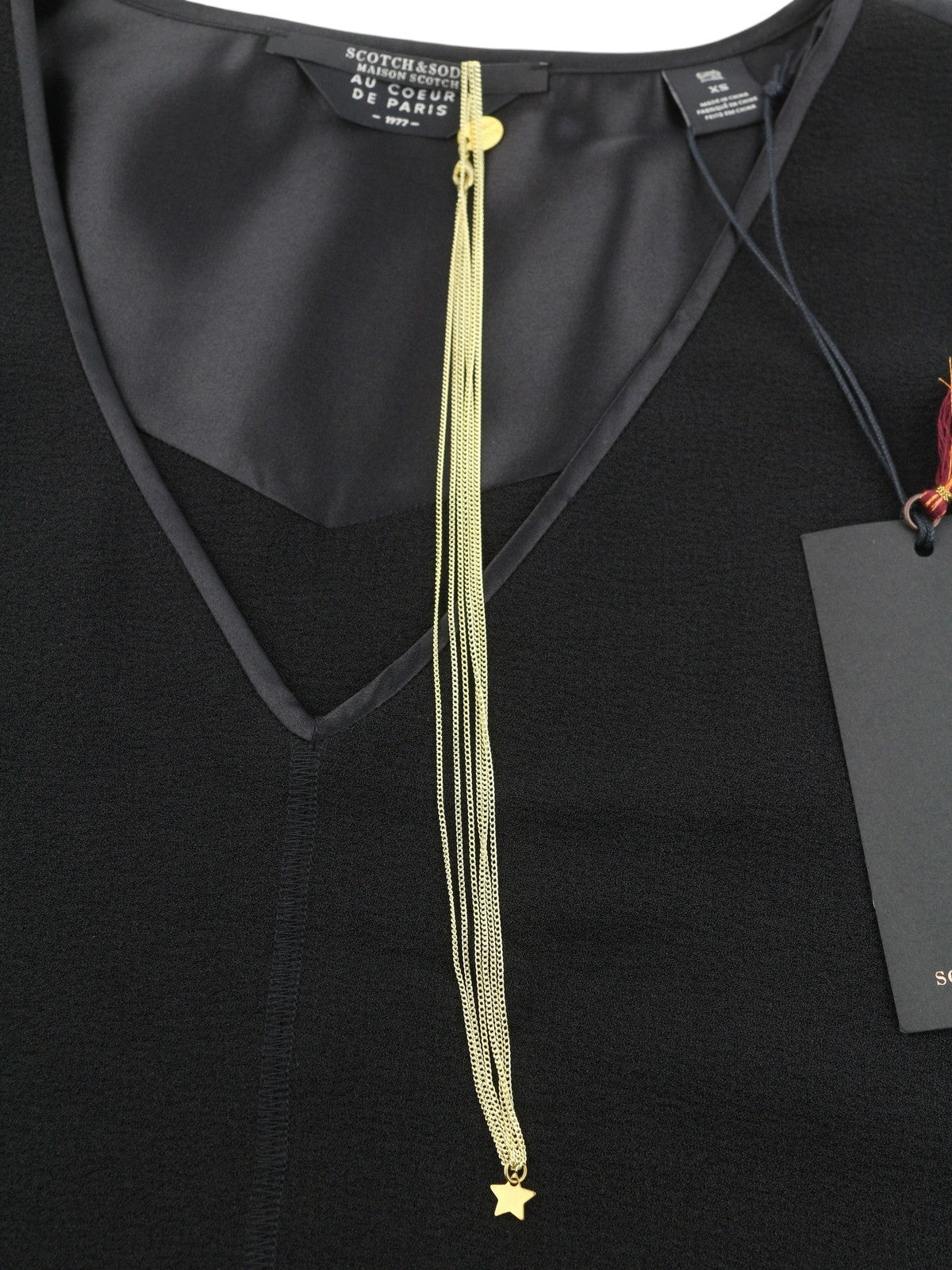 Black Polyester Dress