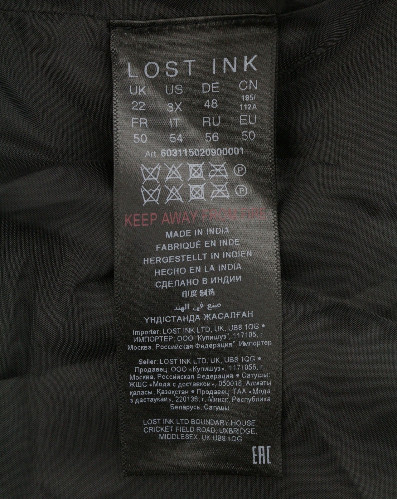 Black Polyester Dress