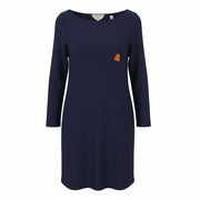 Blue Viscose Dress
