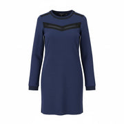 Blue Polyester Dress