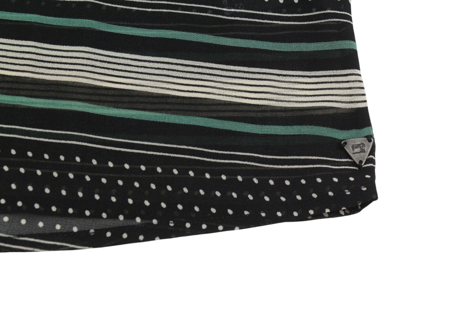 Black Polyester T-Shirt