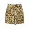 Brown Viscose Shorts