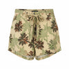Brown Viscose Shorts