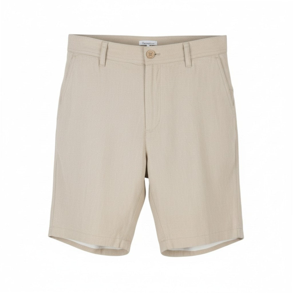 Brown Cotton Shorts