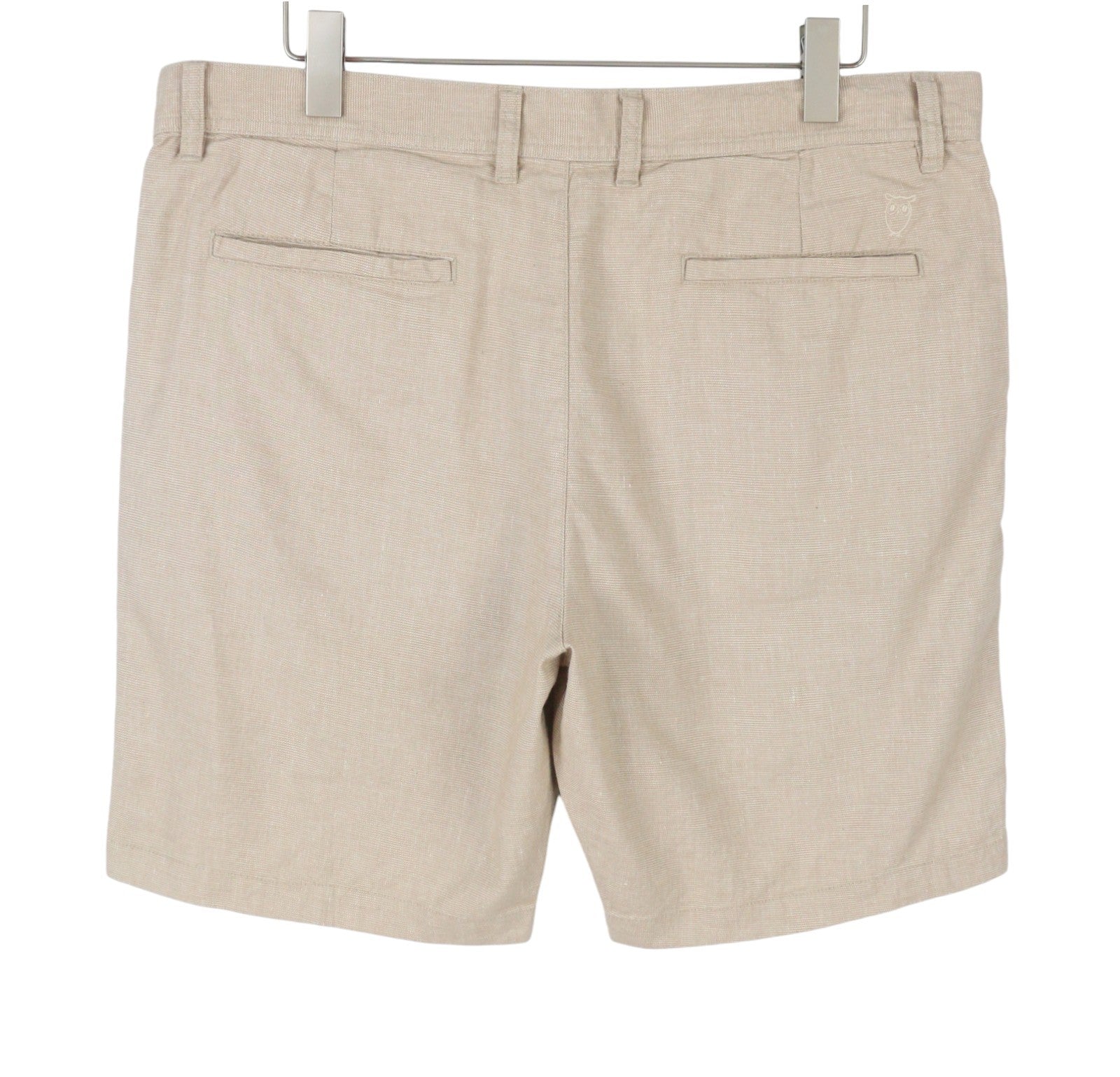 Brown Cotton Shorts