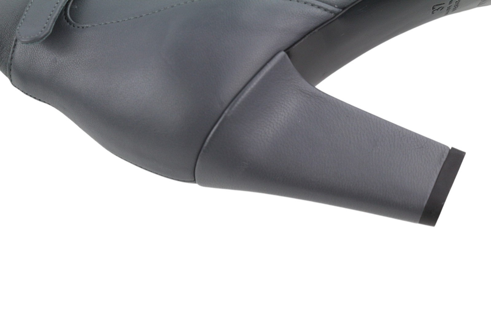 Grey Leather Shoes