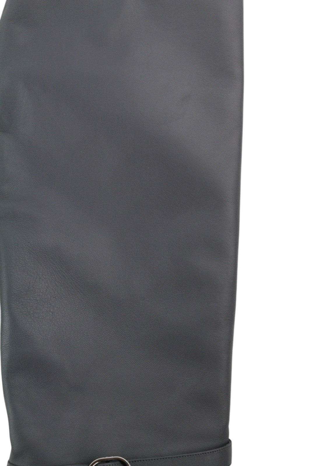 Grey Leather Shoes