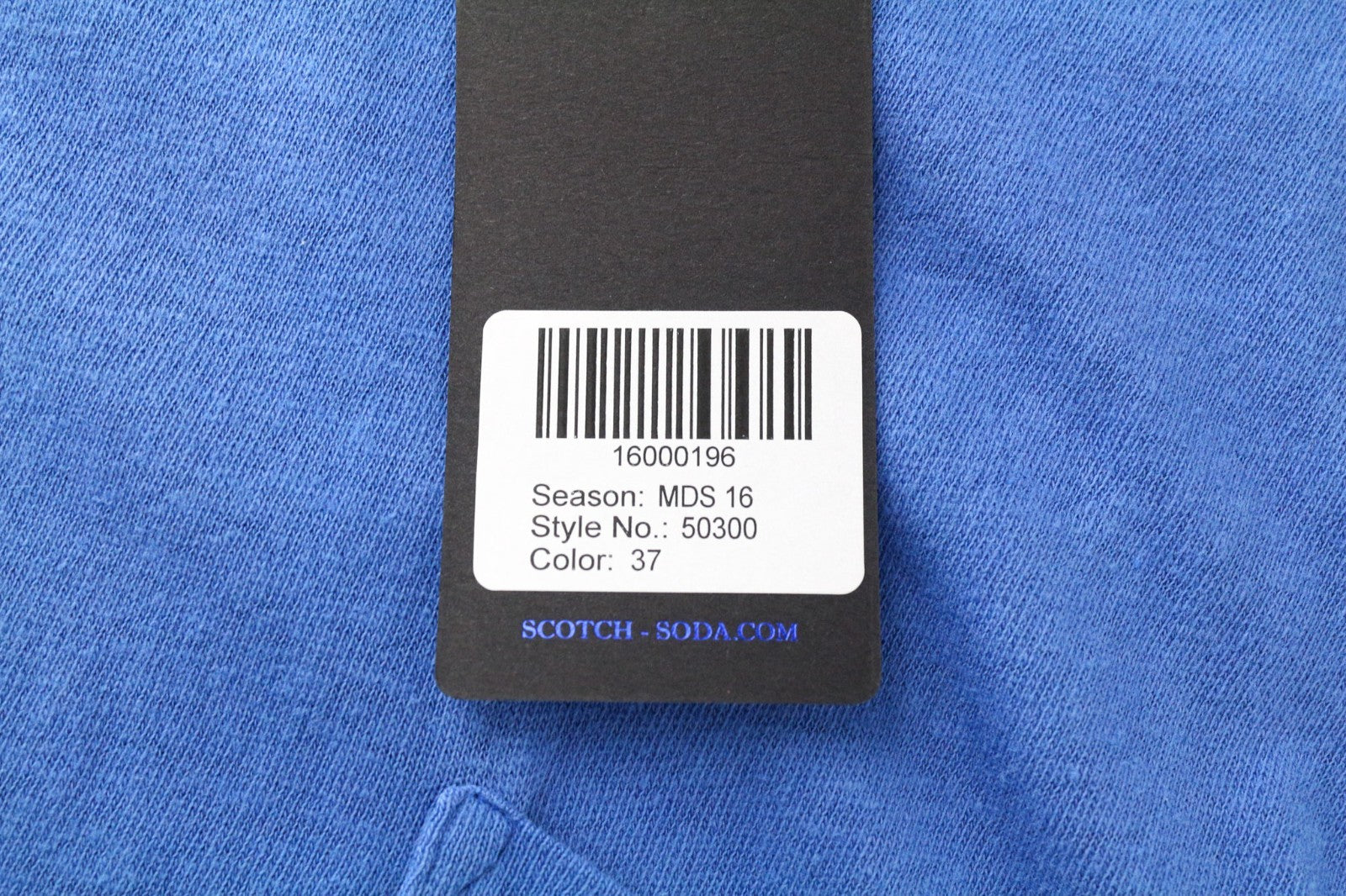 T-Shirt Ams Blauw
