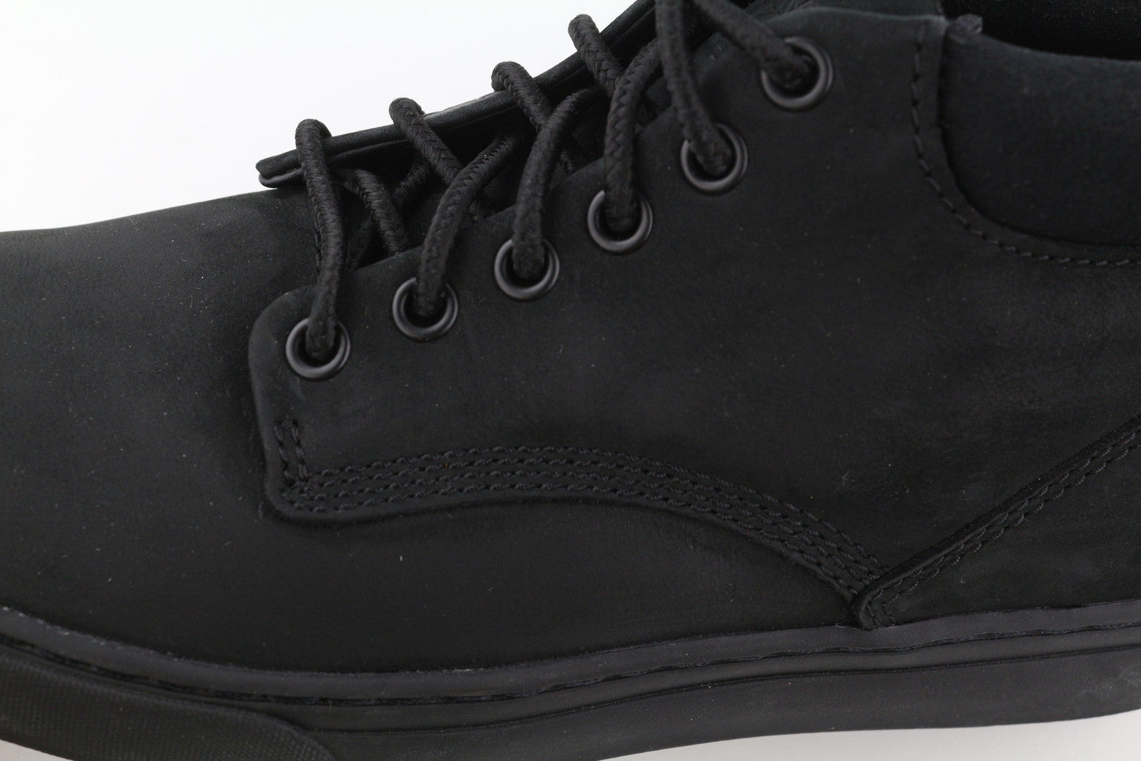 TIMBERLAND A1JUY vyriški aulinukai EU40/41 juodi odiniai su raišteliais, migdolų nosimi. 