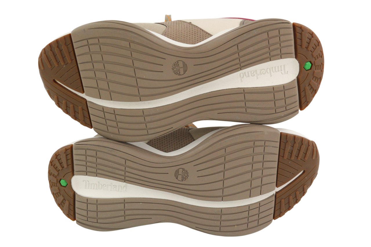 TIMBERLAND A1YCP moteriški aulinukai EU37/37.5 su nėriniuotais migdolų nosimis, ReBOTL logotipu. 