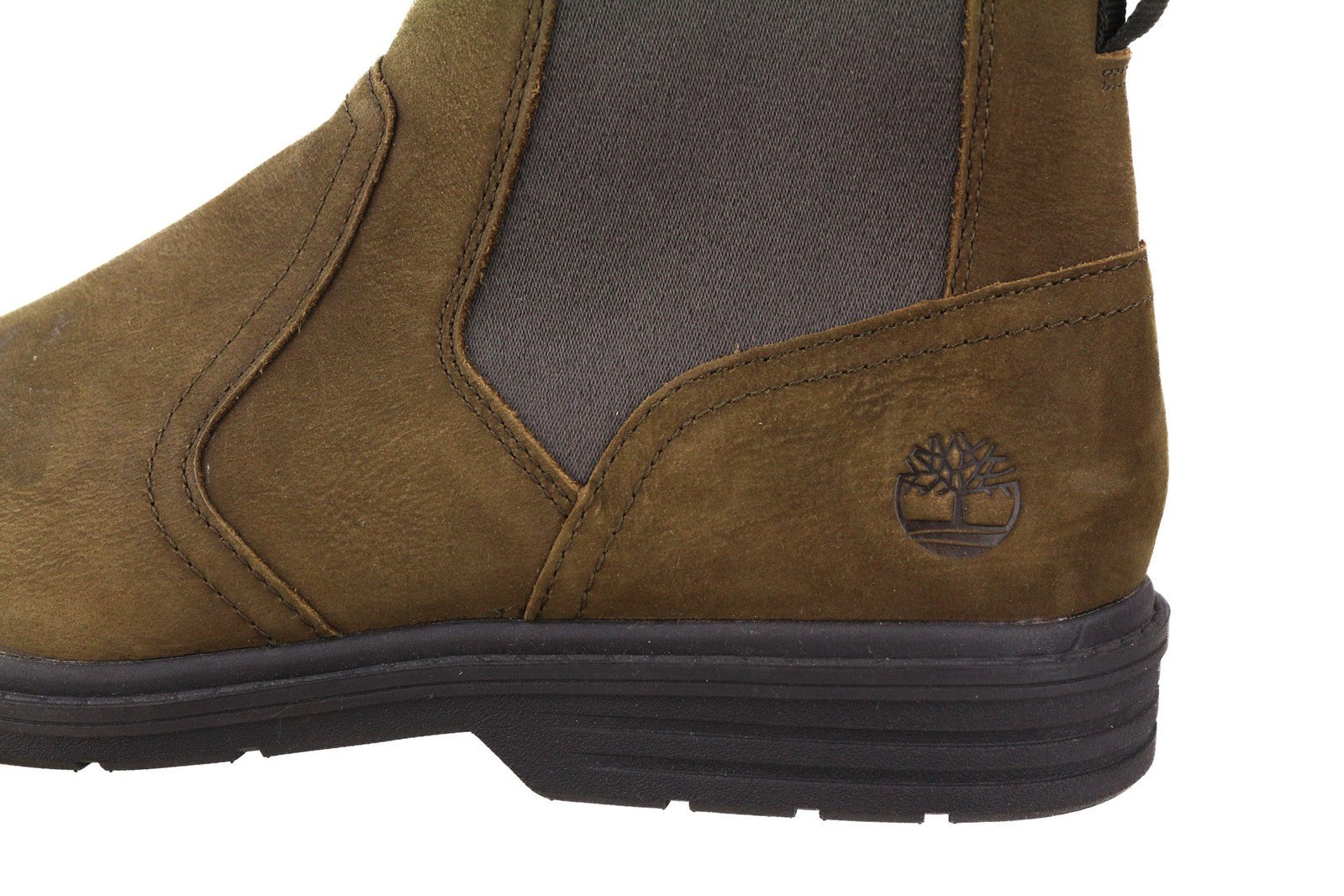 TIMBERLAND A1QCO vyriški aulinukai EU43.5/44 rudi odiniai migdolų nosys iki kulkšnies Hoverlite 