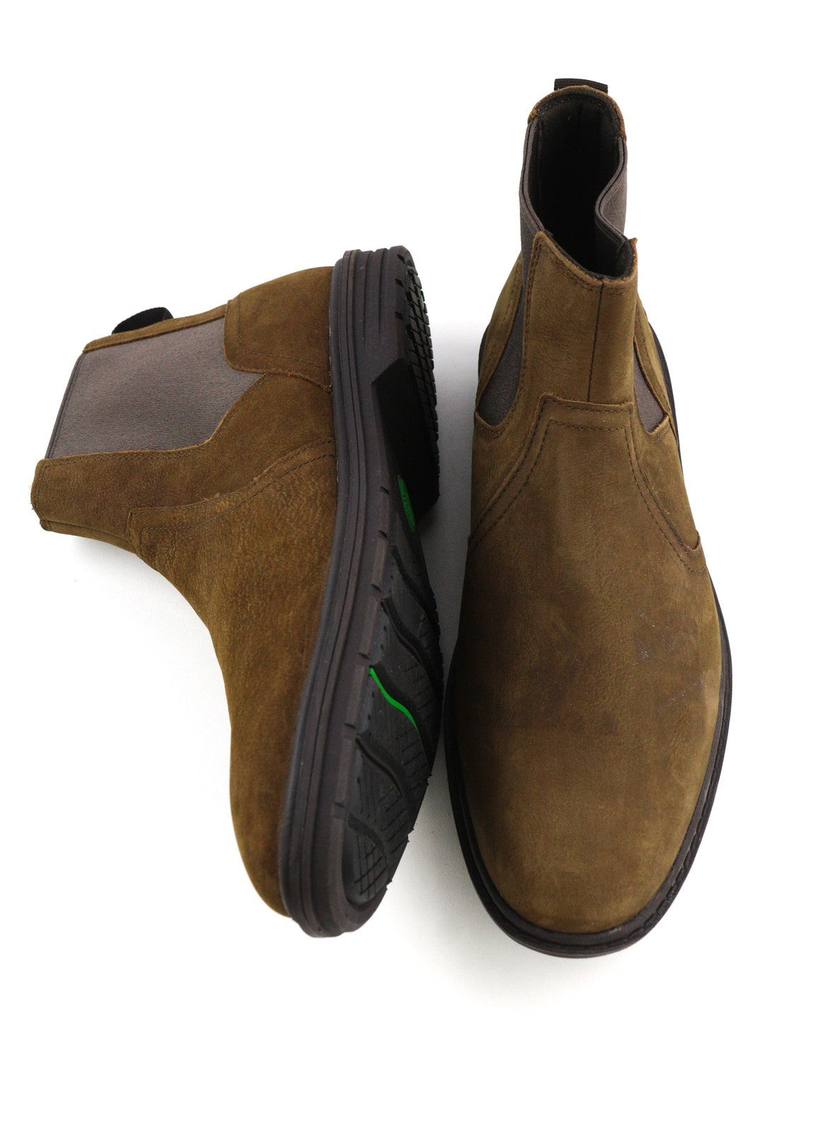 TIMBERLAND A1QCO vyriški aulinukai EU43.5/44 rudi odiniai migdolų nosys iki kulkšnies Hoverlite 