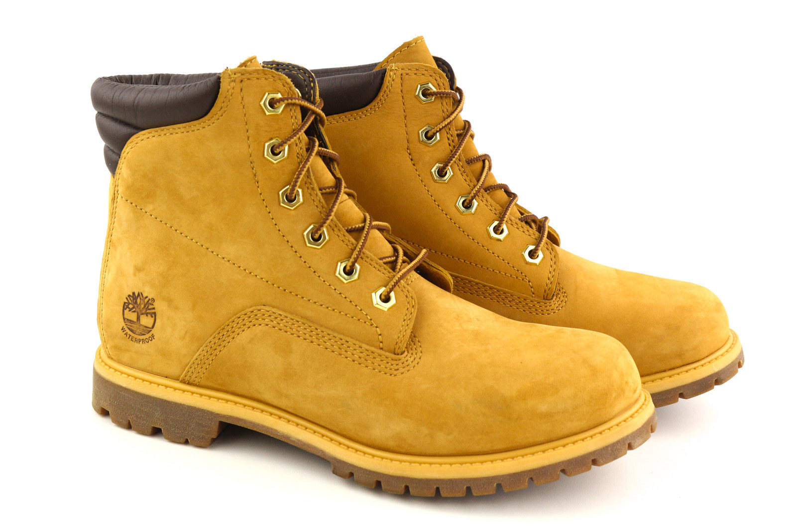 TIMBERLAND 8168R moteriški aulinukai EU41.5/42 rudi, odiniai, suvarstomi „Ortholite“ batai su raišteliais 
