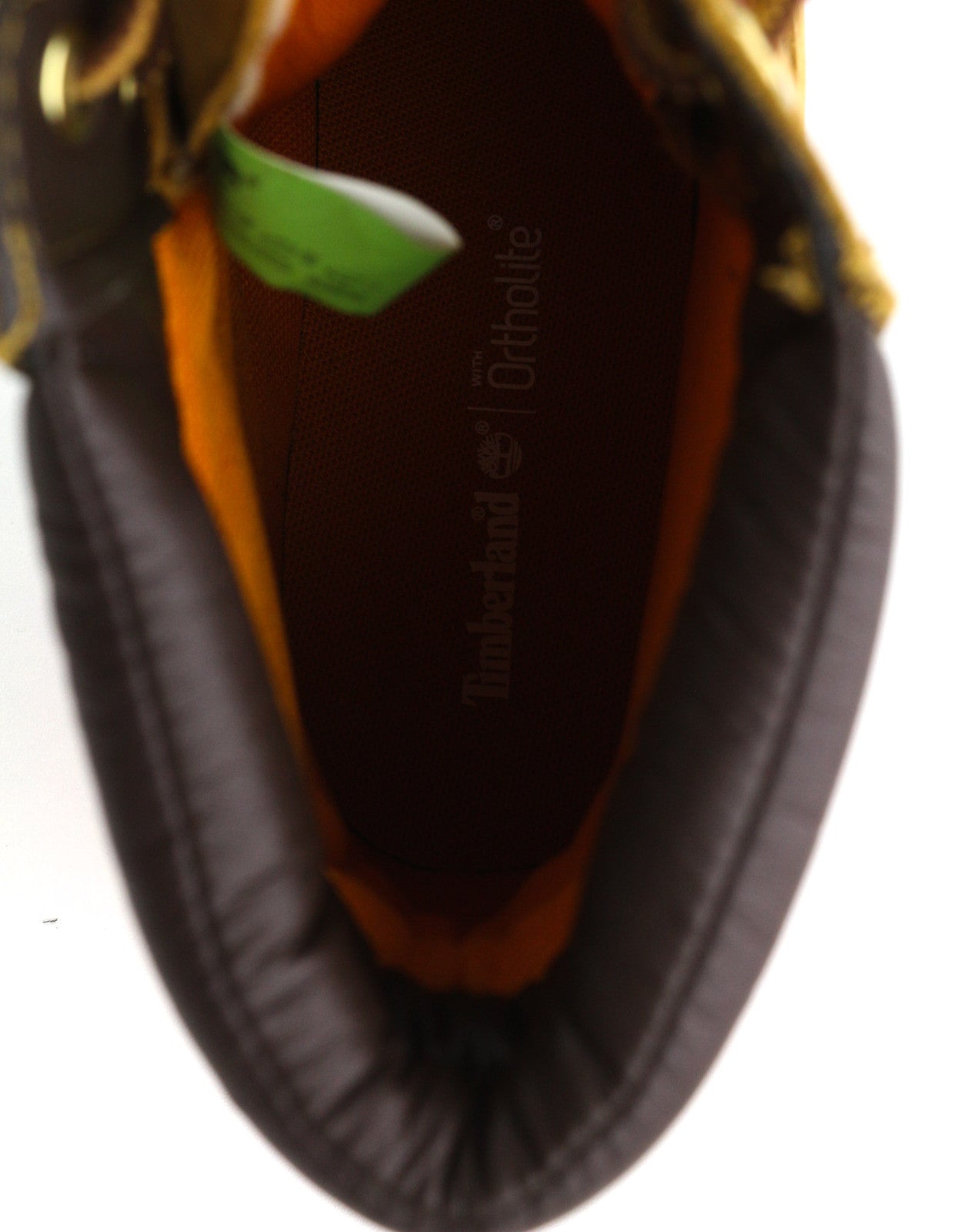 TIMBERLAND 8168R moteriški aulinukai EU41.5/42 rudi, odiniai, suvarstomi „Ortholite“ batai su raišteliais 