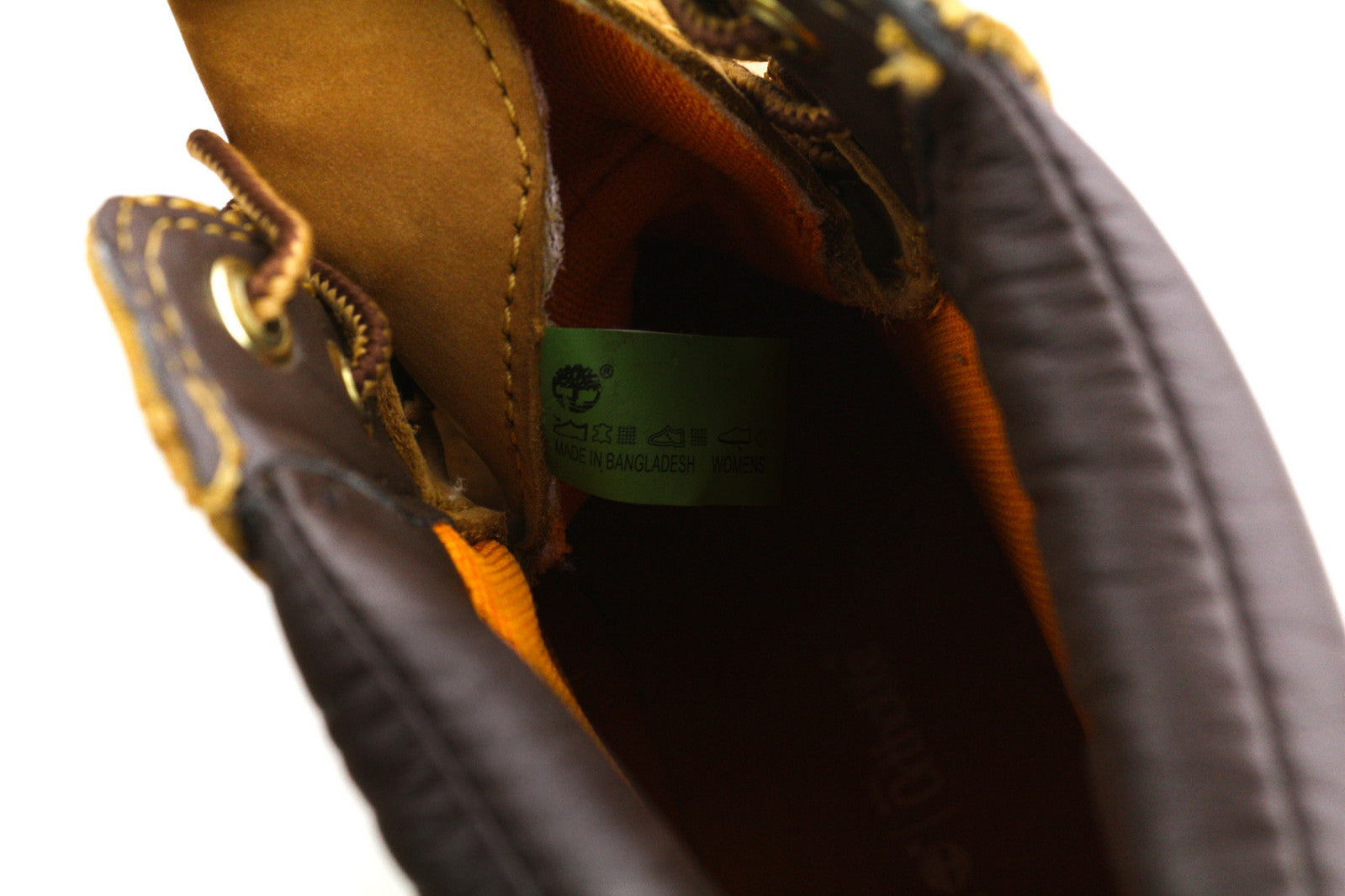 TIMBERLAND 8168R moteriški aulinukai EU41.5/42 rudi, odiniai, suvarstomi „Ortholite“ batai su raišteliais 