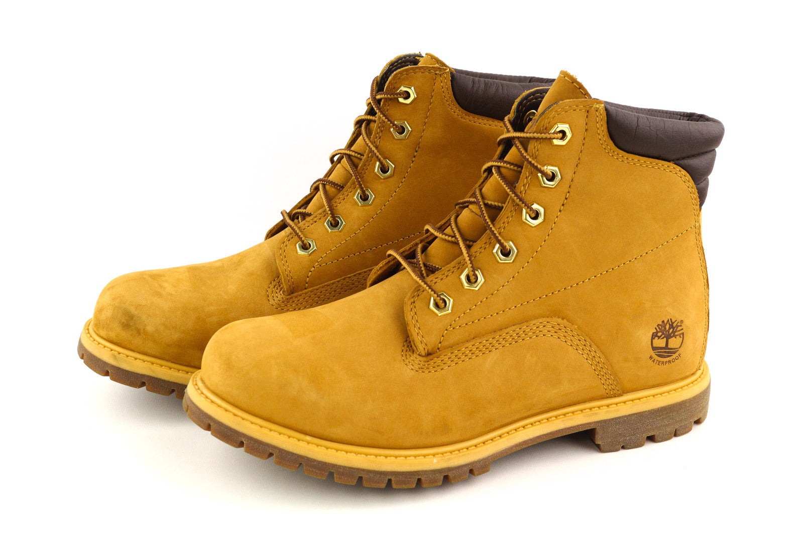 TIMBERLAND 8168R moteriški aulinukai EU41.5/42 rudi, odiniai, suvarstomi „Ortholite“ batai su raišteliais 