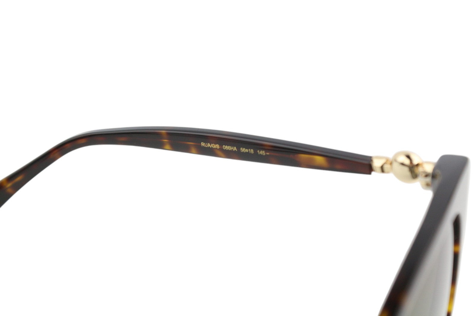 JIMMY CHOO Rua/G/S moteriški akiniai nuo saulės, VIENO DYDŽIO, katės akies formos, gyvūnų rašto, karoliukų, rekomenduojama kaina – 399 € 