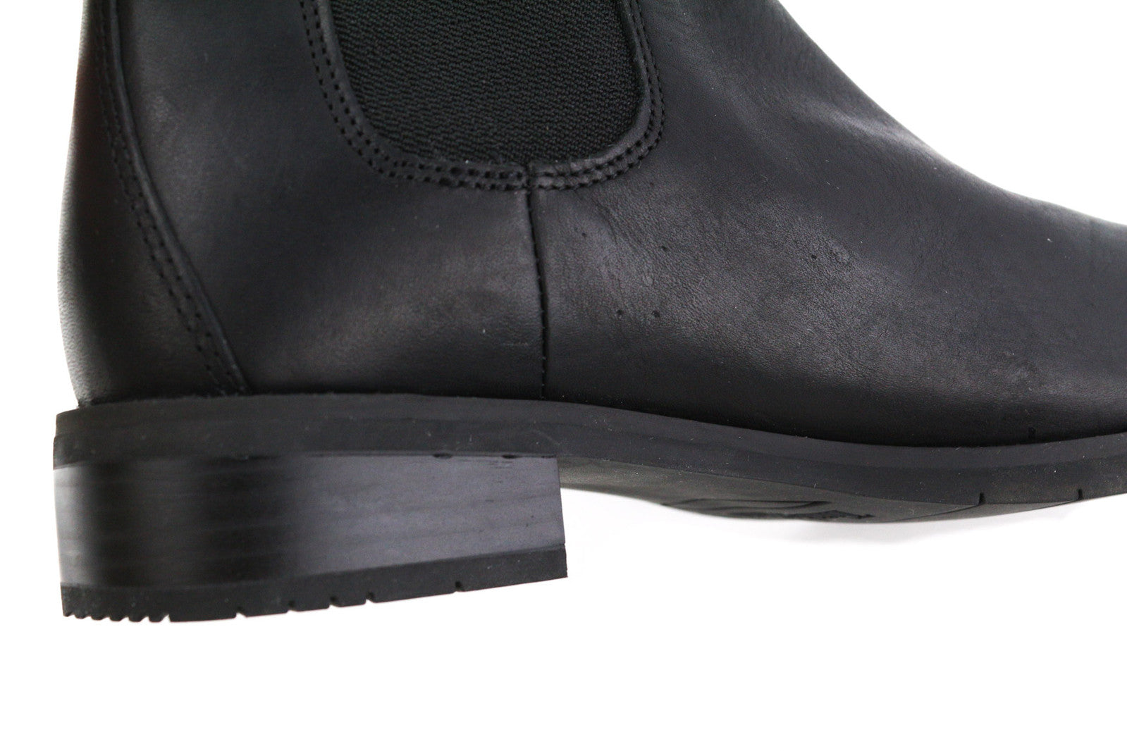 TIMBERLAND A2JGQ moteriški aulinukai EU37.5 EU38 juodi odiniai migdolų noselės ant kulkšnies „Chelsea“ 