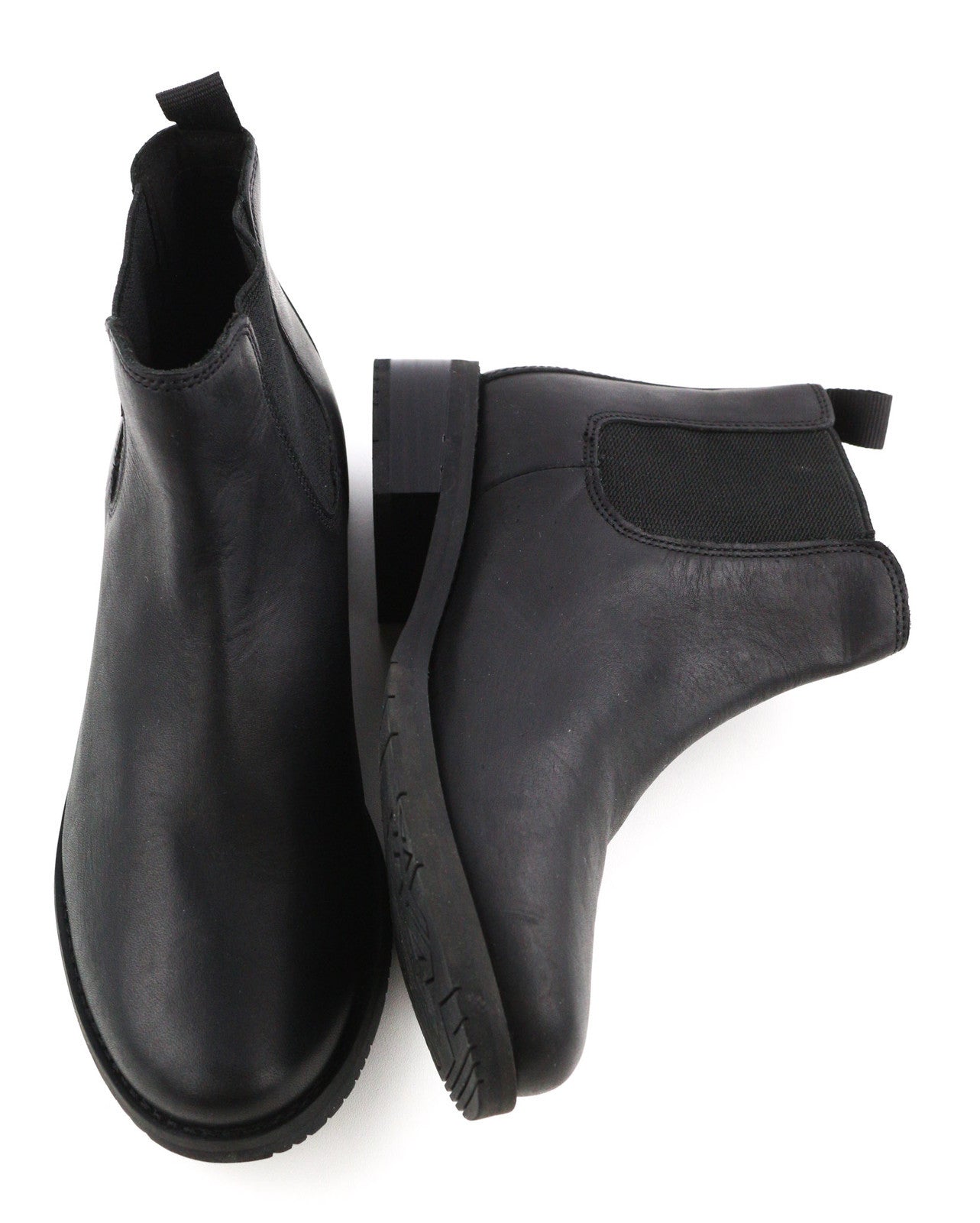 TIMBERLAND A2JGQ moteriški aulinukai EU37.5 EU38 juodi odiniai migdolų noselės ant kulkšnies „Chelsea“ 