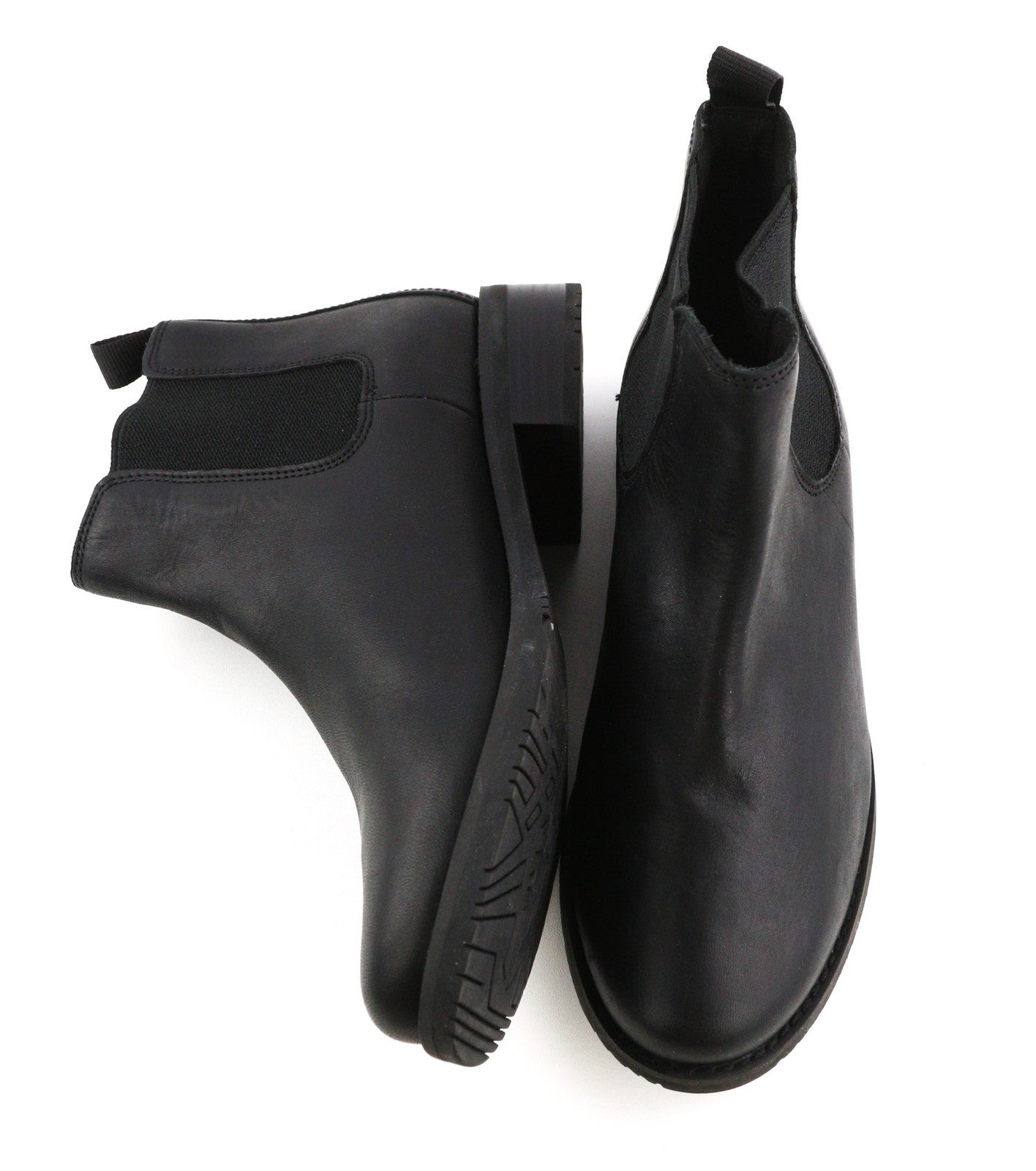 TIMBERLAND A2JGQ moteriški aulinukai EU37.5 EU38 juodi odiniai migdolų noselės ant kulkšnies „Chelsea“ 