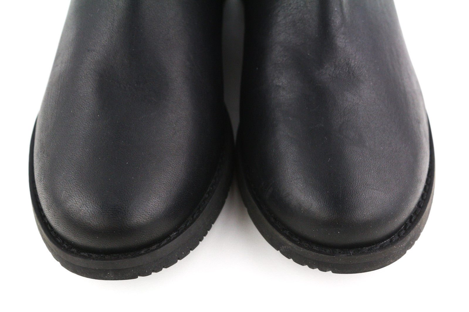 TIMBERLAND A2JGQ moteriški aulinukai EU37.5 EU38 juodi odiniai migdolų noselės ant kulkšnies „Chelsea“ 