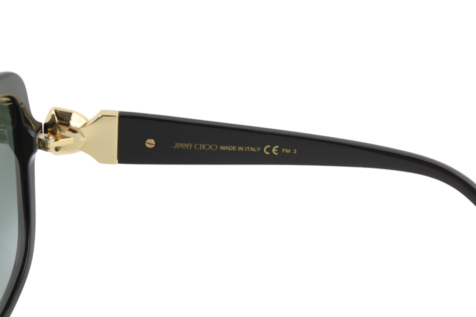 JIMMY CHOO Sadie/S moteriški akiniai nuo saulės VIENO DYDŽIO juodi tonuoti kvadratiniai logotipai RRP 329 € 