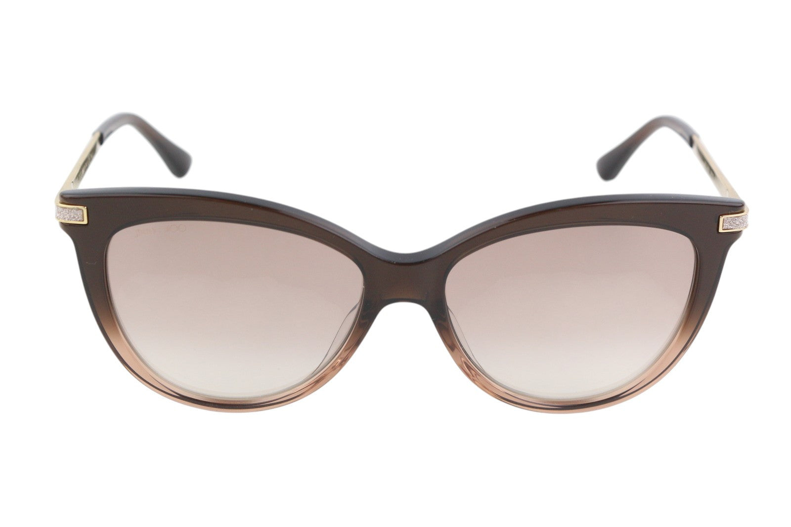 JIMMY CHOO Axelle/G/S moteriški akiniai nuo saulės VIENO DYDŽIO su blizgučiais ir kvadratiniu rėmeliu, rekomenduojama kaina – 329 € 