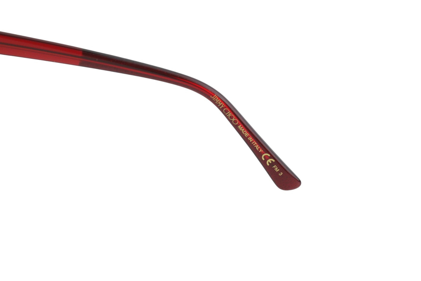 JIMMY CHOO Lucine/S moteriški akiniai nuo saulės su VIENO DYDŽIO tamsintu katės akių formos logotipu, rekomenduojama kaina – 349 € 