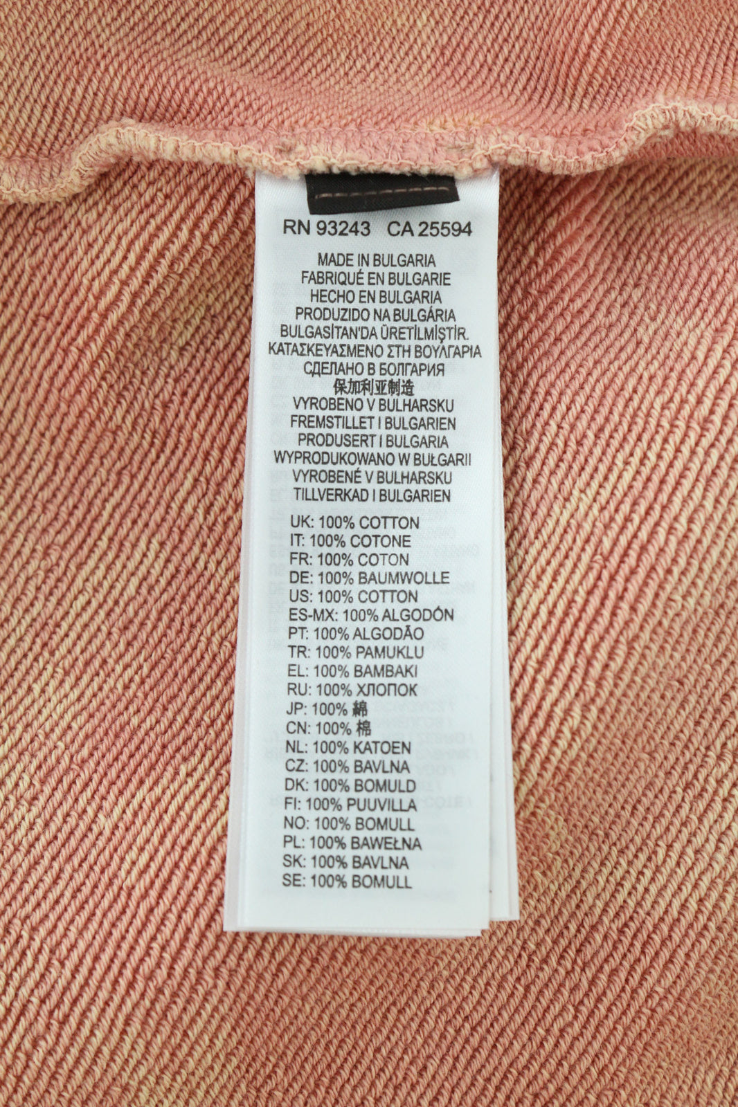 DIESEL F-Mikky moteriškas džemperis su gobtuvu, XL, persikų spalvos, asimetriškais gobtuvu ir kišenėmis, rekomenduojama kaina – 195 € 