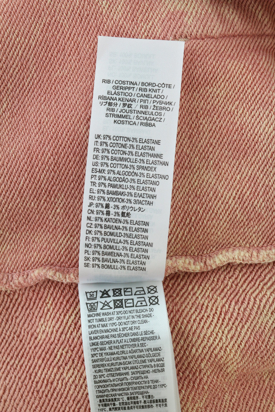 DIESEL F-Mikky Felpa moteriškas džemperis su gobtuvu S, persikų spalvos, asimetrinis, su kišene. Rekomenduojama kaina – 195 €. 