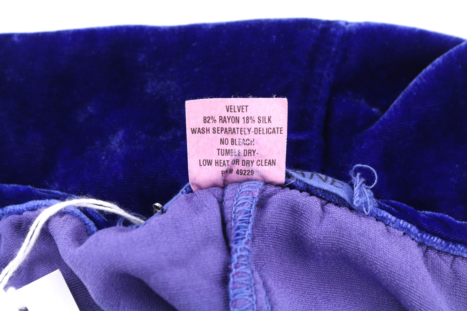 LOVE TANJANE LJ Celine moteriška suknelė M mėlyna aksominė šilko mišinio rankovėmis RRP 450 € 