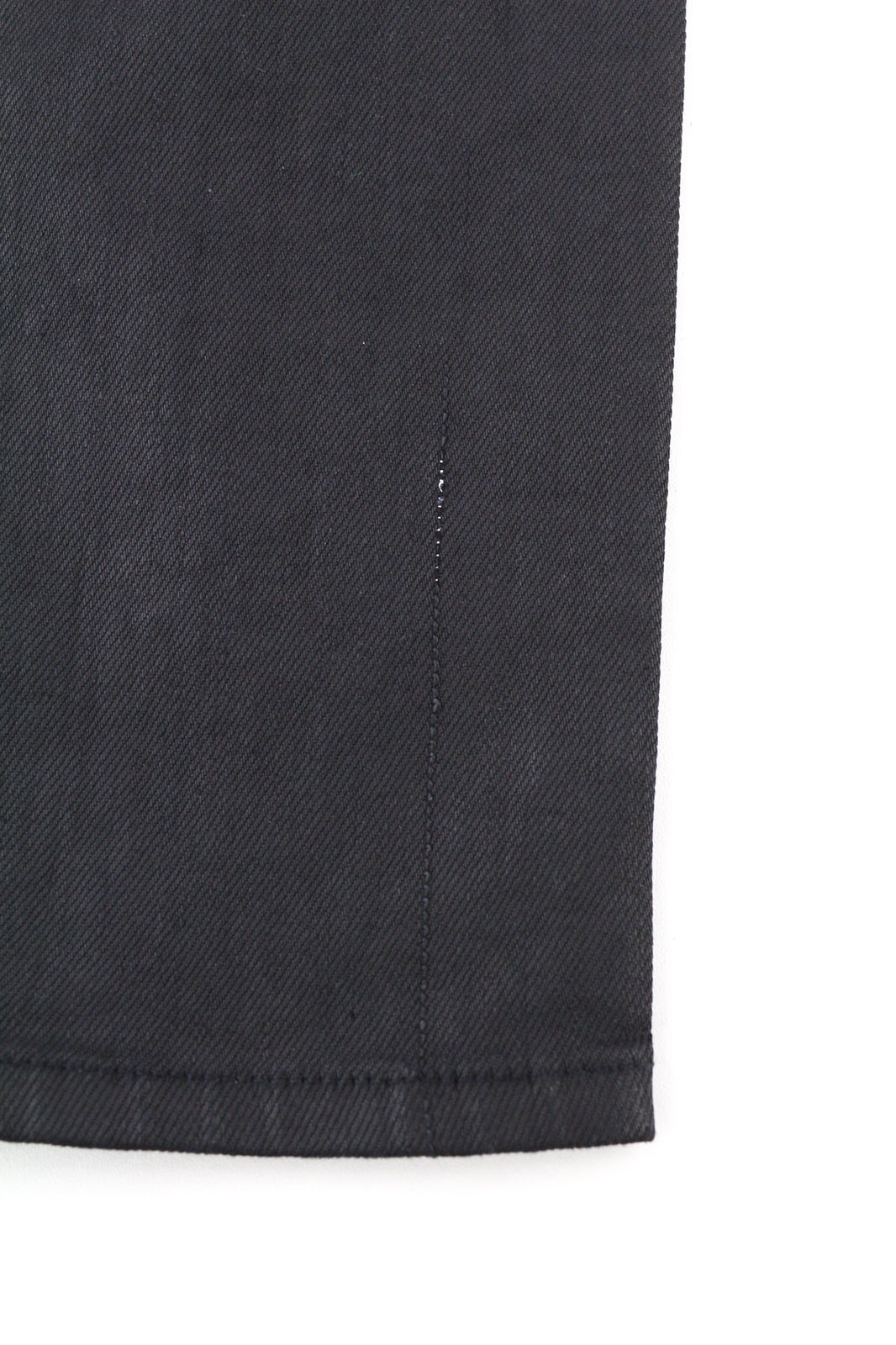 NUDIE JEANS Skinny Lin Women Jeans W26/L32 Black In Black Coated Organic Cotton