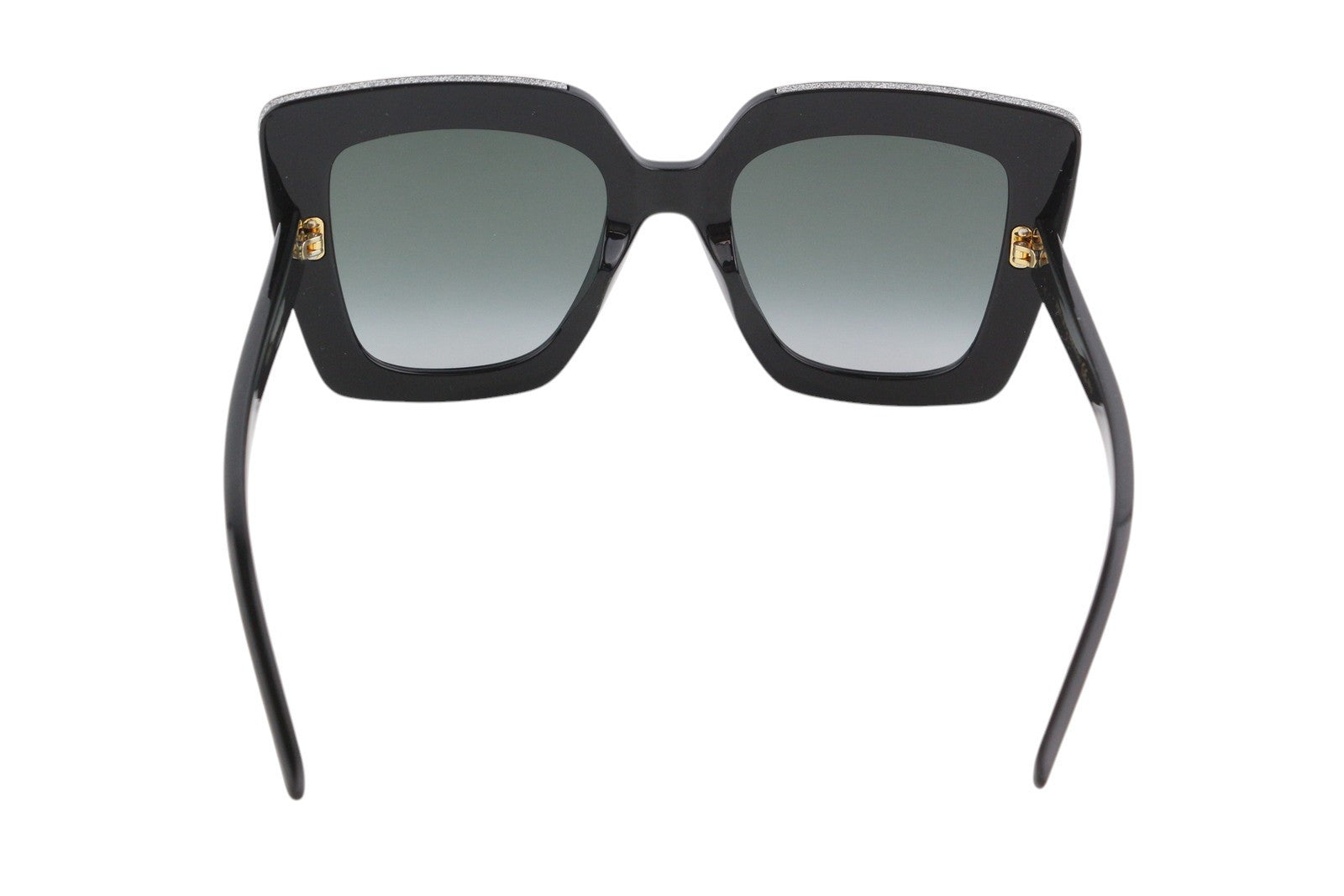 JIMMY CHOO Auri/G/S moteriški akiniai nuo saulės, VIENO DYDŽIO, drugelio formos, blizgantys rėmeliai, rekomenduojama kaina – 349 € 