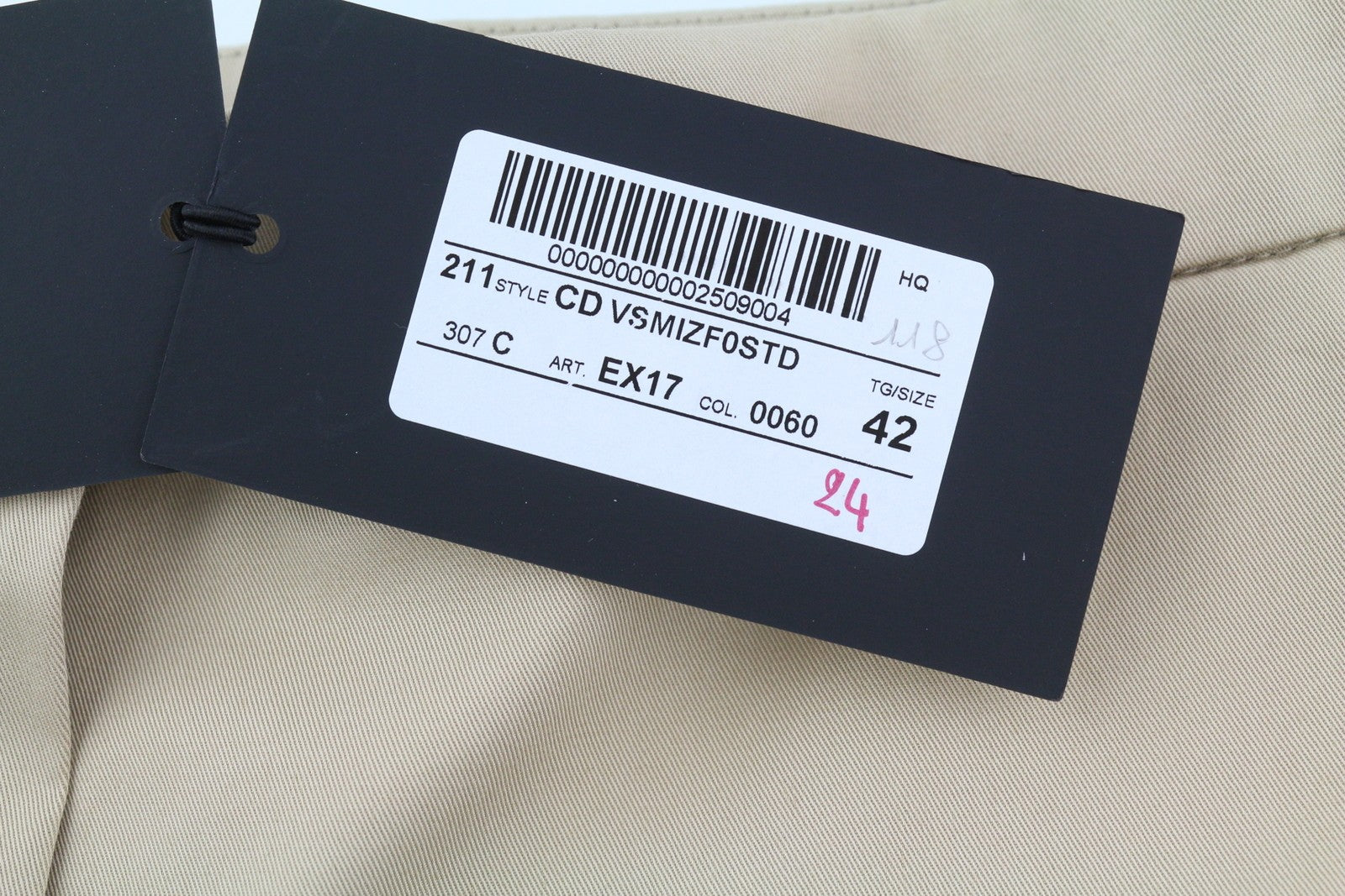 PT TORINO Mia moteriškos kelnės 42 W28 baltos platėjančios klešnės gėlėtas raštas aukštu juosmeniu 