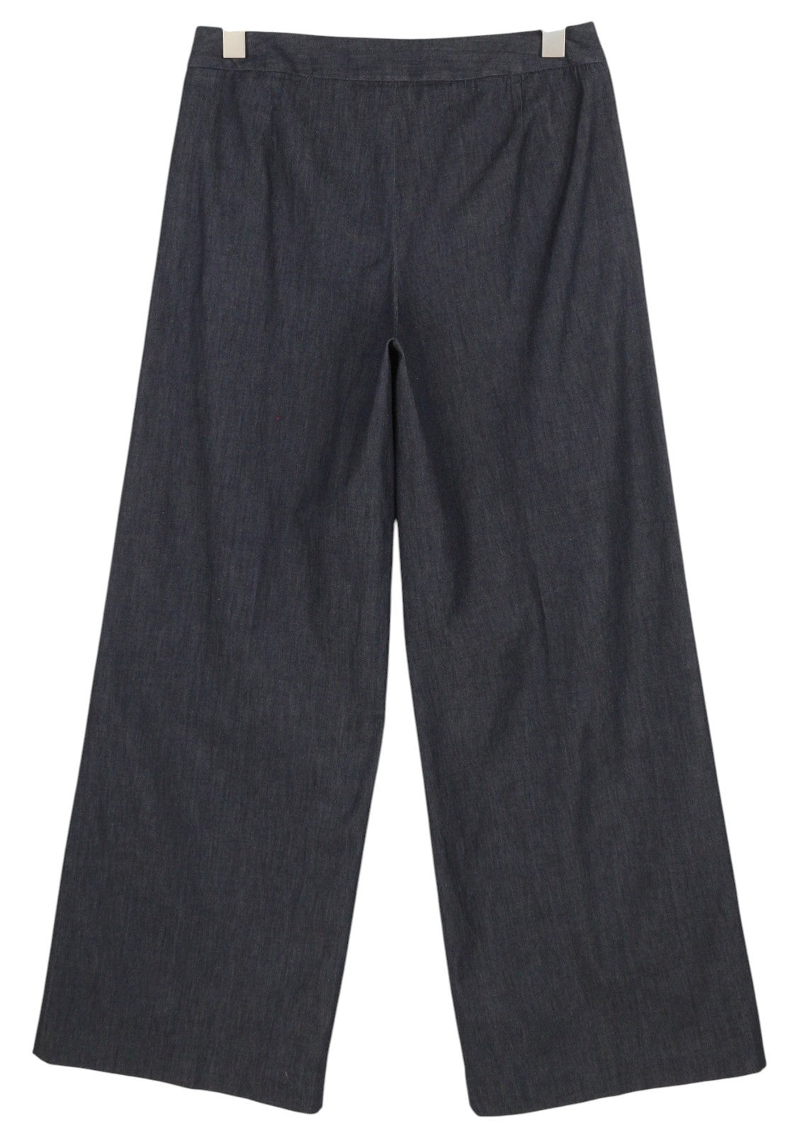 PT TORINO Katharine moteriškos kelnės 42 W30 džinso imitacijos platėjančiomis klešnėmis, aukštu juosmeniu, užtrauktuku 