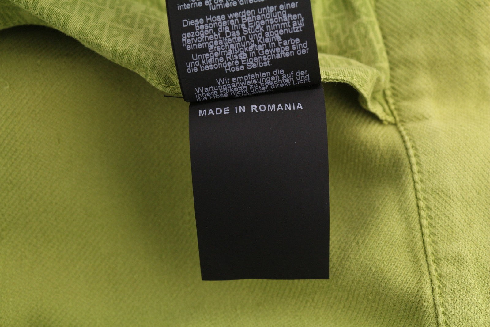 PT TORINO Zoe moteriškos kelnės 44 W30 žalios lino mišinio plonas kirpimas aukštu juosmeniu krovininės kelnės 