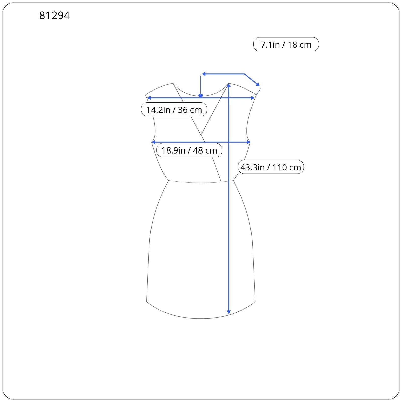 JACQUELINE RIU Rjapa196 moteriška suknelė, 38 cm, tamsi, be rankovių, su V formos iškirpte, gėlėtu raštu. 