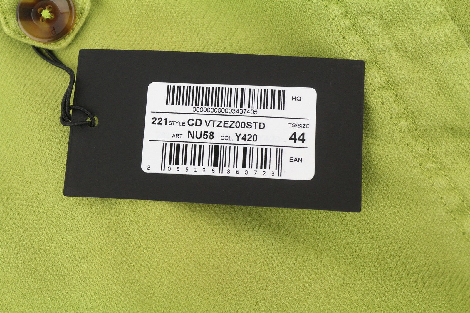 PT TORINO Zoe moteriškos kelnės 44 W30 žalios lino mišinio plonas kirpimas aukštu juosmeniu krovininės kelnės 