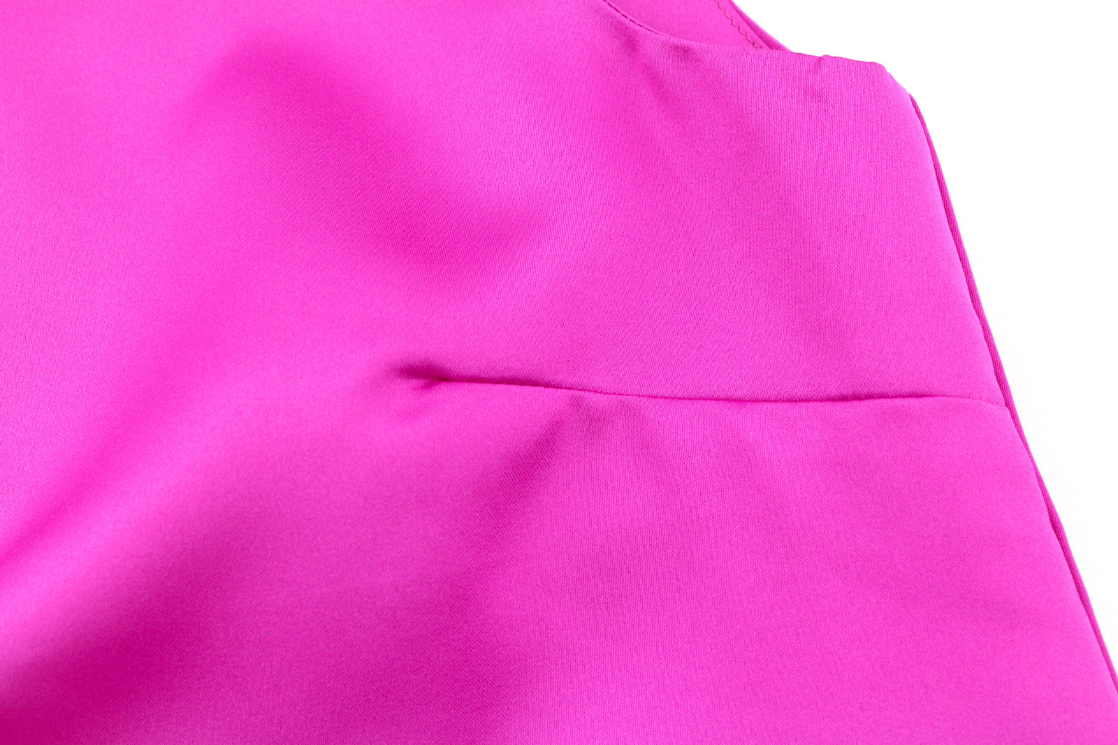 GUGLIELMOS CAPONE moteriška suknelė ~S violetinė be rankovių apvalios iškirptės logotipo klasikinė trumpa suknelė 