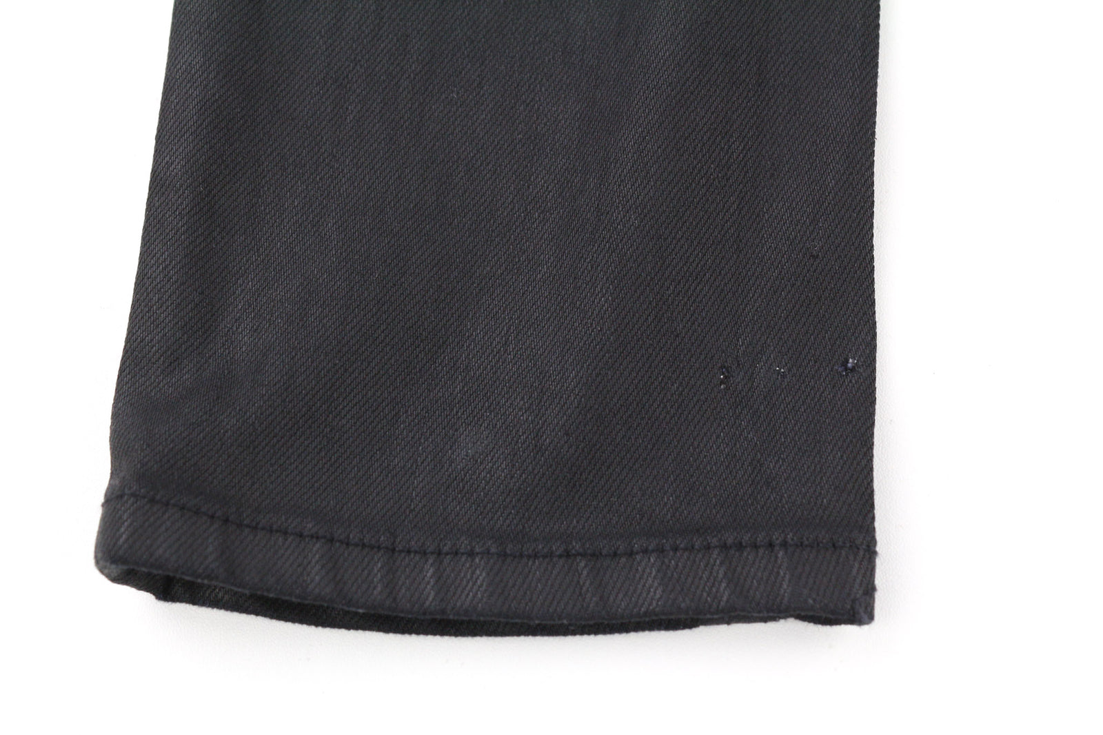 NUDIE JEANS Skinny Lin vyriški džinsai W28/L32 juodi su juodai dengta medvilnine užtrauktuku 