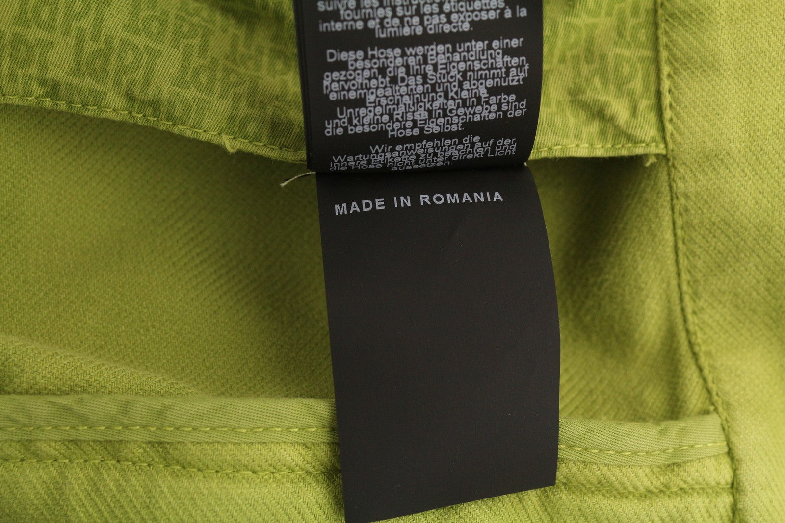 PT TORINO Zoe moteriškos kelnės 42 W28 žalios lino mišinio plonas kirpimas aukštu juosmeniu krovininės kelnės 