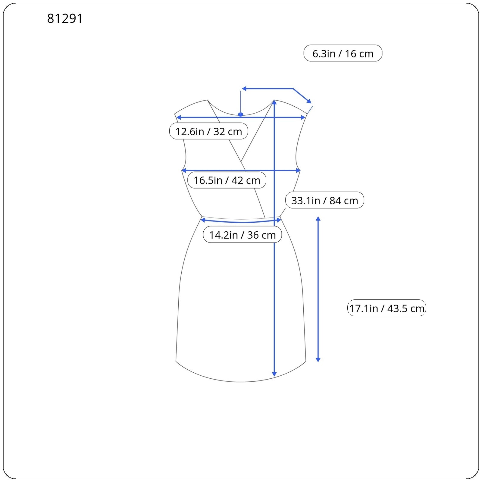 PULL&amp;BEAR moteriška suknelė L dydžio mėlyna džinsinė suknelė su V formos iškirpte, logotipu, be rankovių, kišenėmis, sagomis, trumpa 