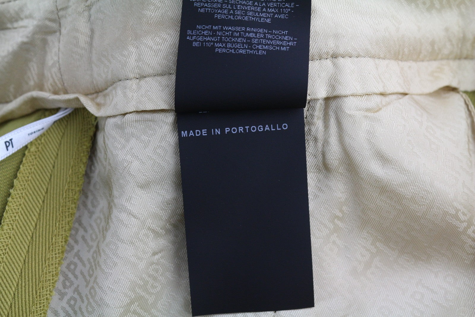 PT TORINO Colette moteriškos kelnės, 42 W30, žalios, atlenktos, iki kulkšnių, lininis mišinys, rekomenduojama kaina – 315 € 