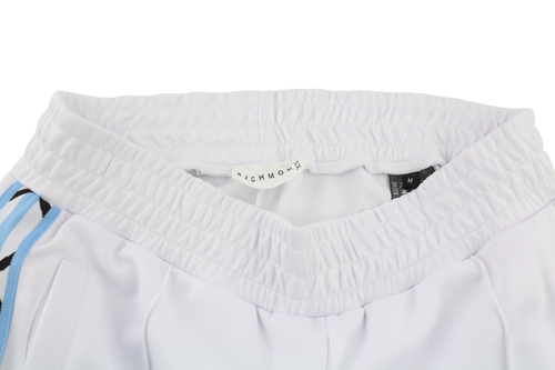 RICHMOND vyriškas sportinis kostiumas M, baltas, 2 dalių, užtraukiamos kišenės, elastingas juosmuo, laisvalaikio logotipas 