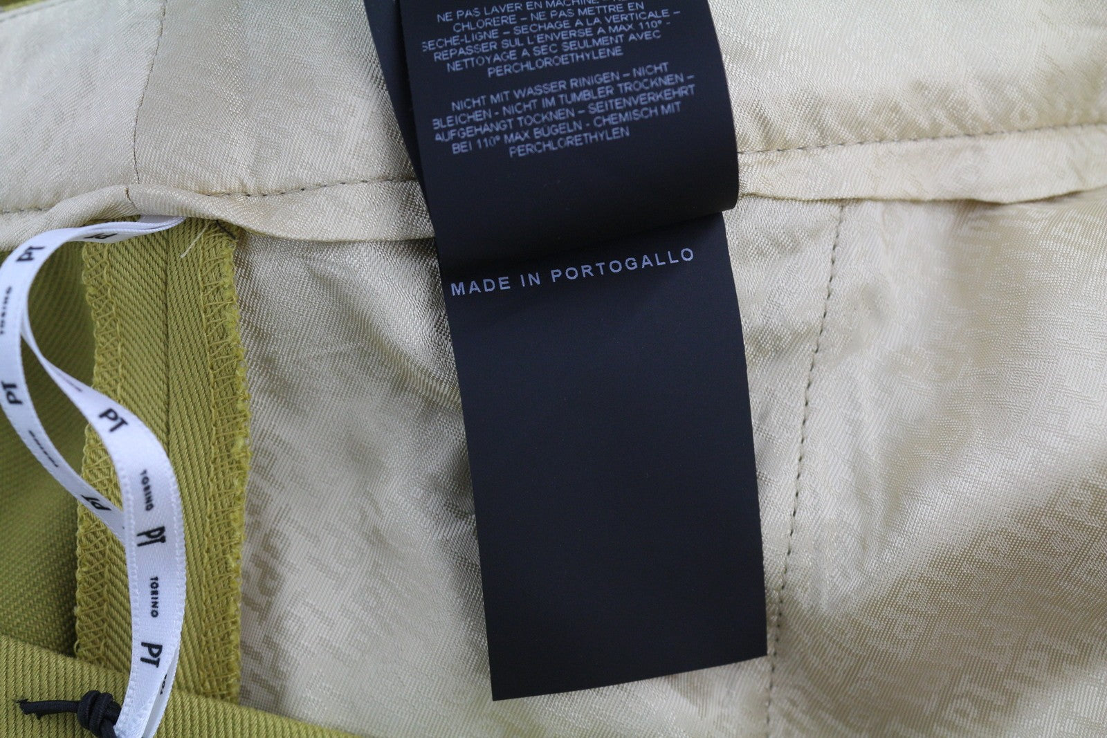 PT TORINO Colette moteriškos kelnės, 42 W30, žalios, atlenktos, iki kulkšnių, lininis mišinys, rekomenduojama kaina – 315 € 