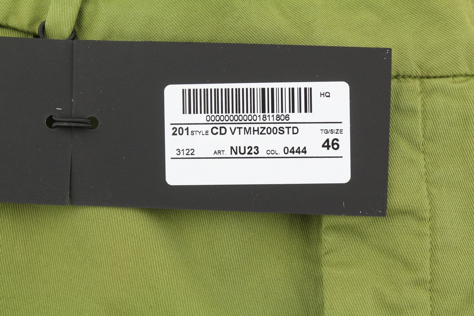 PT TORINO Michelle moteriškos kelnės 46 W33 chino žalios įprasto kirpimo su užtrauktuku laisvalaikio stiliaus 