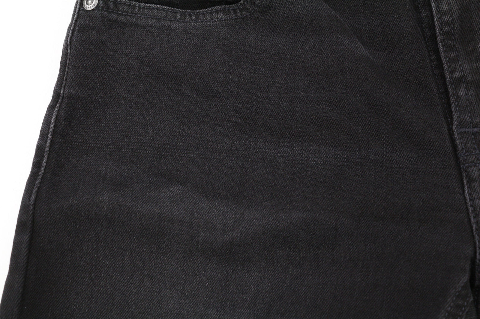 NUDIE JEANS Skinny Lin vyriški džinsai W29/L32 juodi su įprastu skalbiniu tamsiai mėlynu logotipu 