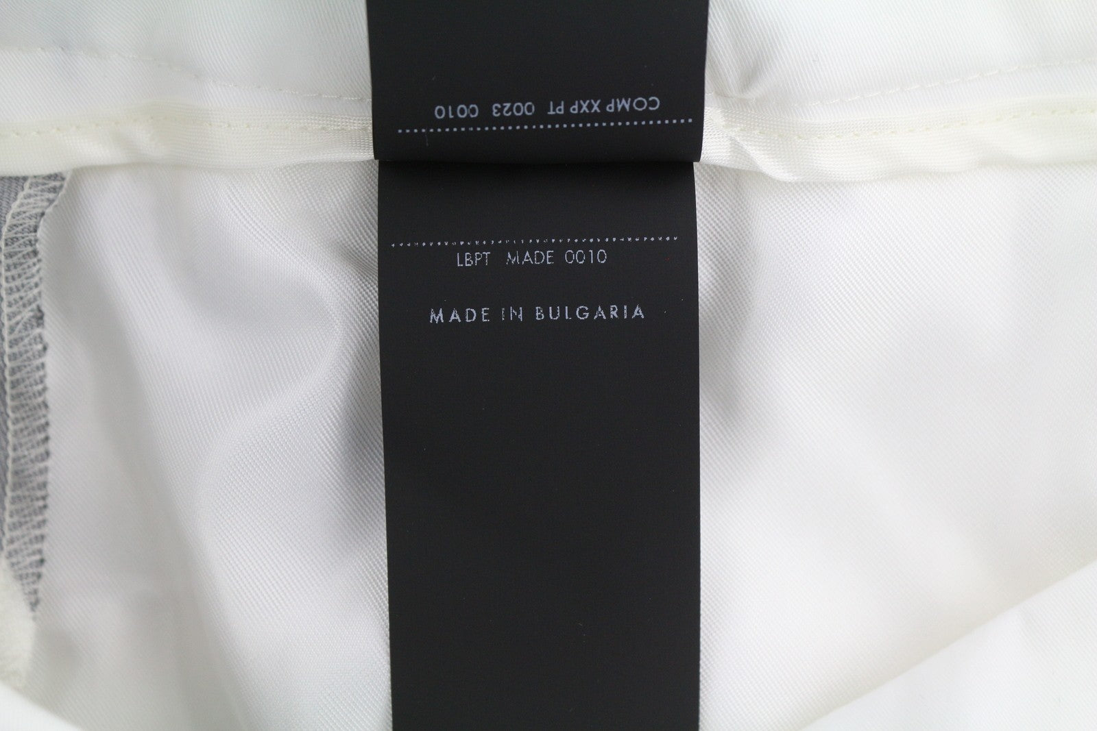 PT TORINO Mia moteriškos kelnės 40 W25 baltos platėjančios klešnės raštuotas ilgis iki kulkšnių 