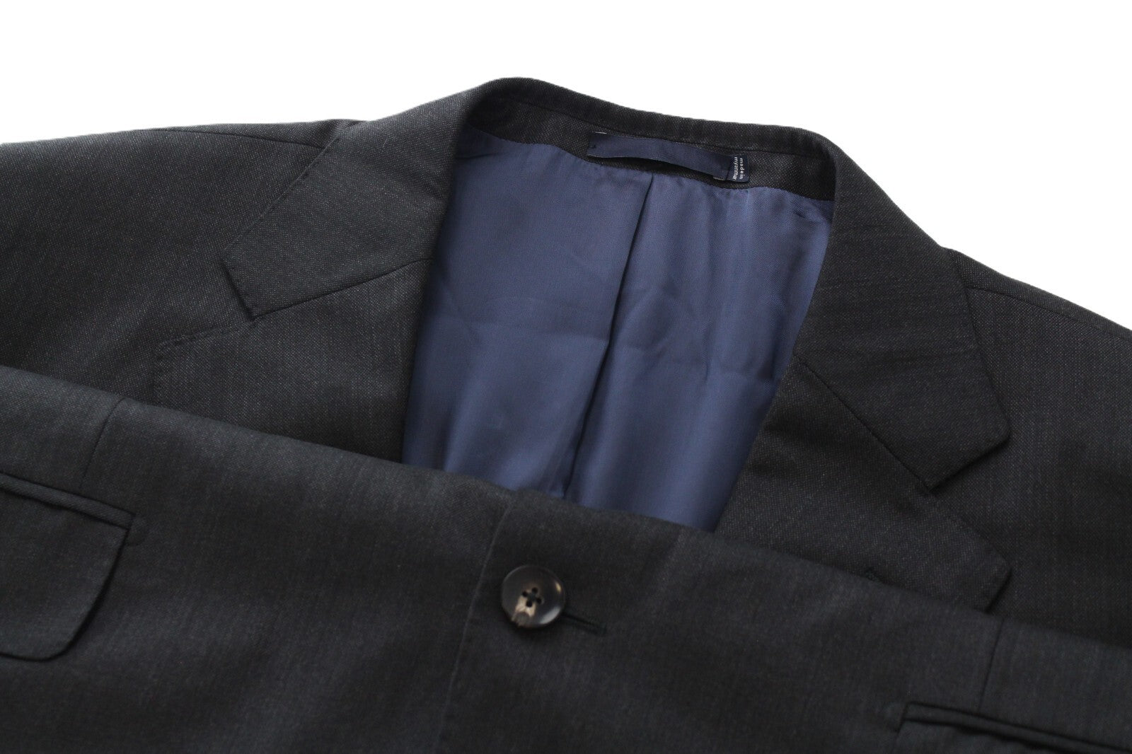 SUITSUPPLY Napoli Blazer Men's UK44L Grey Wool Zignone Super Dress